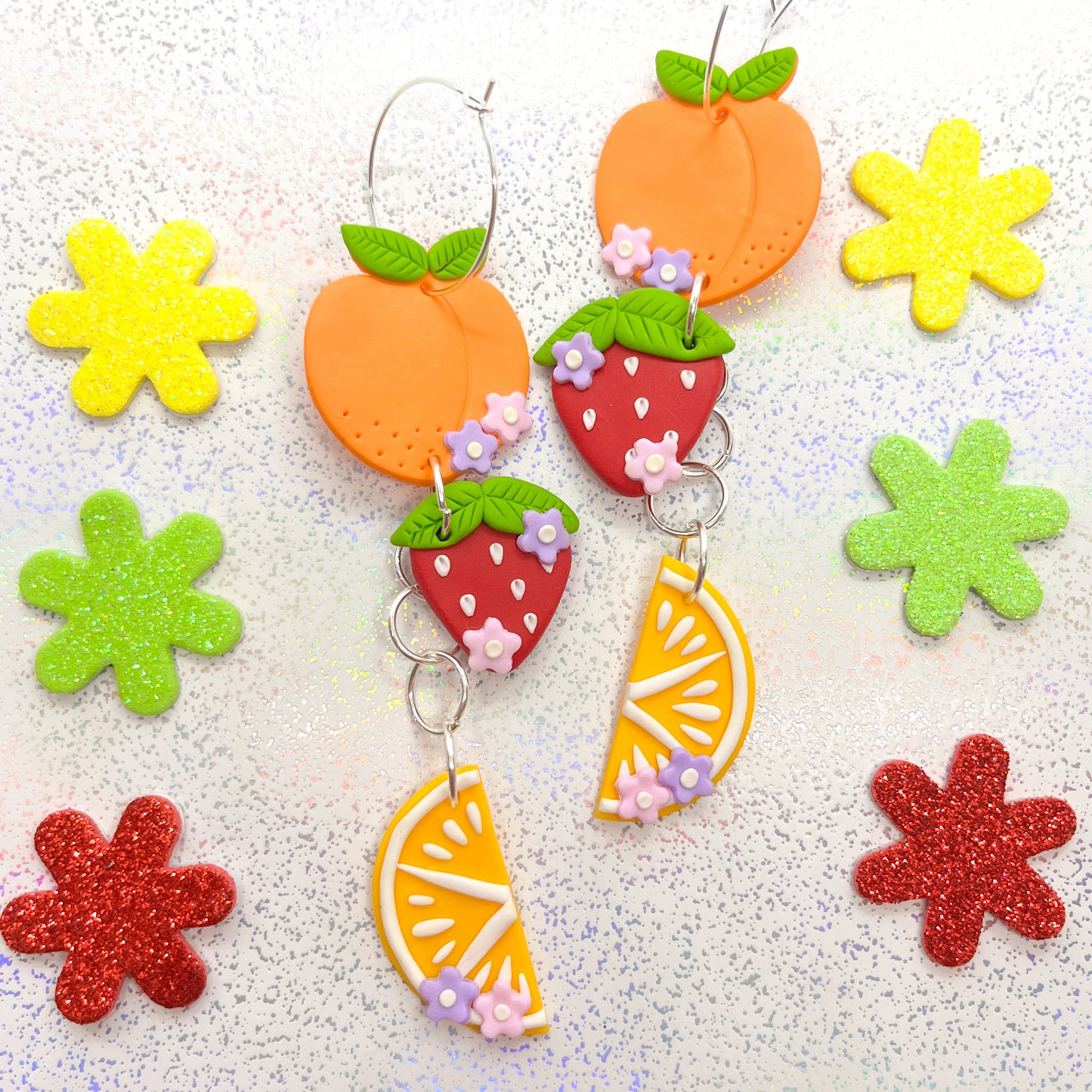 Fruit salad summer dangles