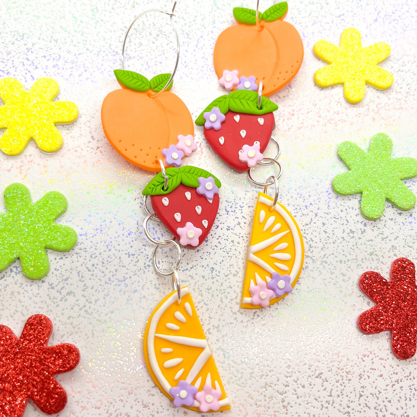 Fruit salad summer dangles